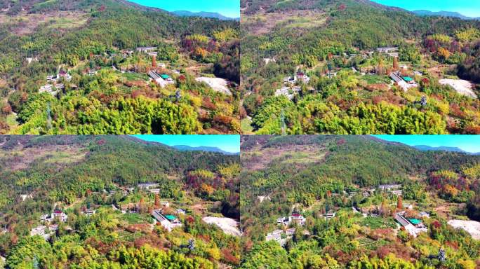 天台山国清寺山顶，金地岭，霞客古道