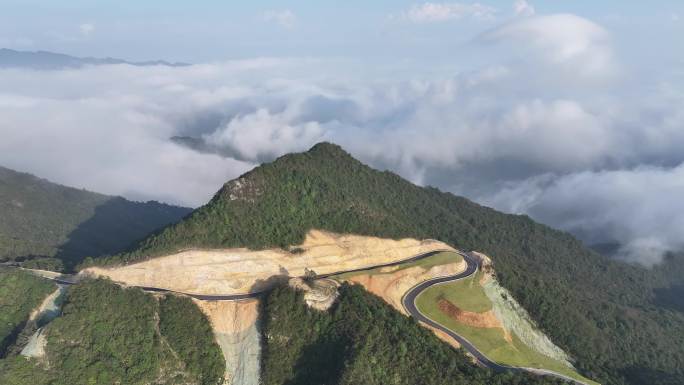 航拍回龙山