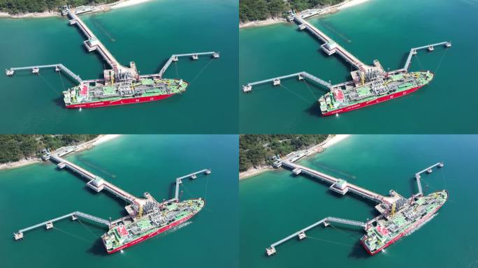 【正版素材】LNG船液化天然气运输船