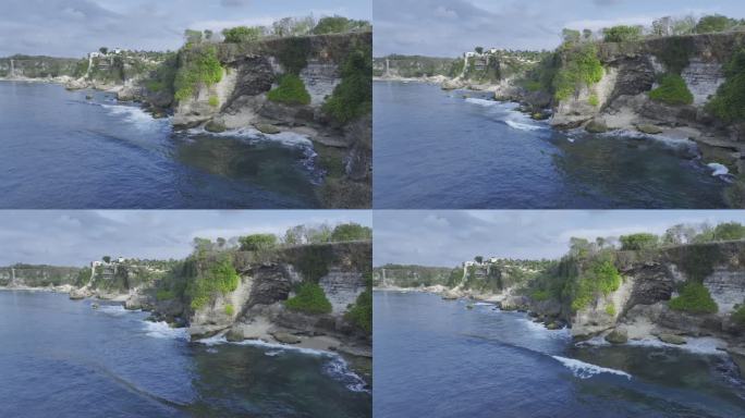 HDR印度尼西亚巴厘岛海滨自然风光航拍