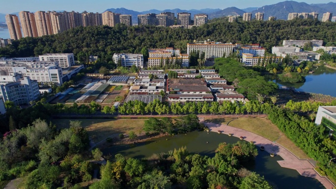 航拍福建农林大学