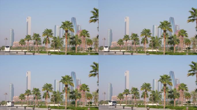 阿拉伯联合酋长国迪拜的街景
