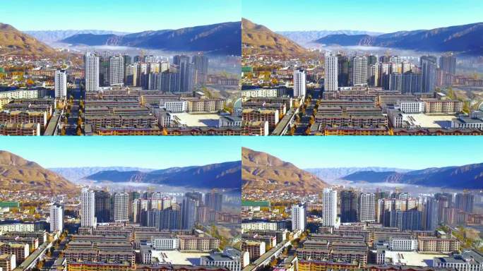 大气高清4K城市航拍