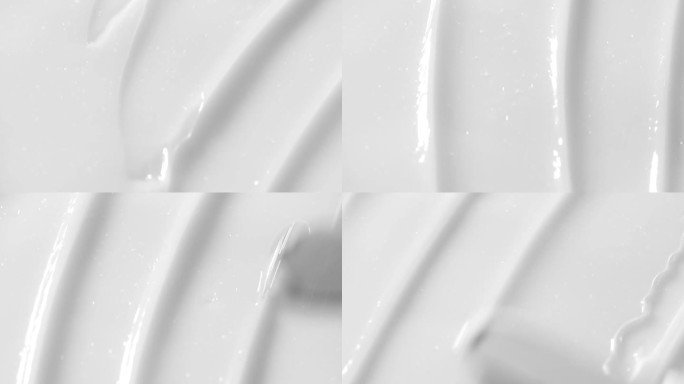 丝滑面霜质地 膏体合集（白色）