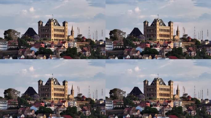 皇后宫殿也被称为塔那那利佛的罗瓦。塔那那利佛,马达加斯加。