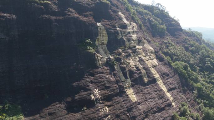 容县都峤山大佛字都峤山风景区容县风光