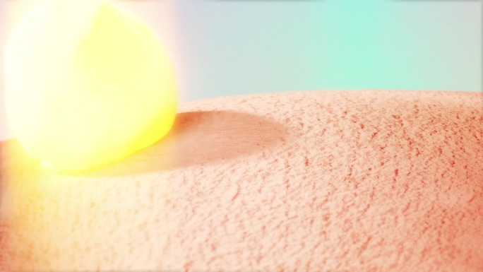 皮肤嫩肤，去除干燥死皮细胞。3D动画展示化学激光去皮，激光修复-其他美容水疗程序前后的皮肤