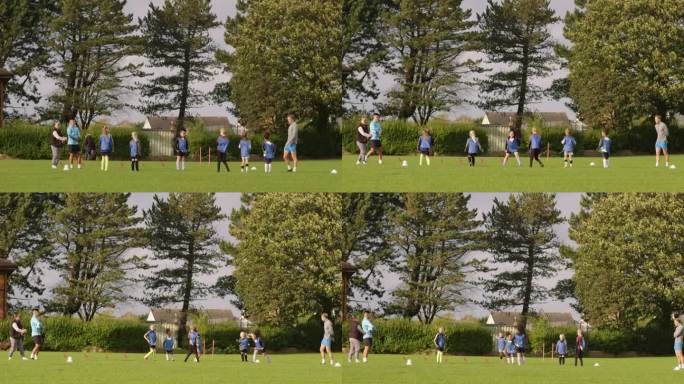 春季足球训练春季足球训练外国人小孩