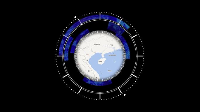 科技雷达科技素材