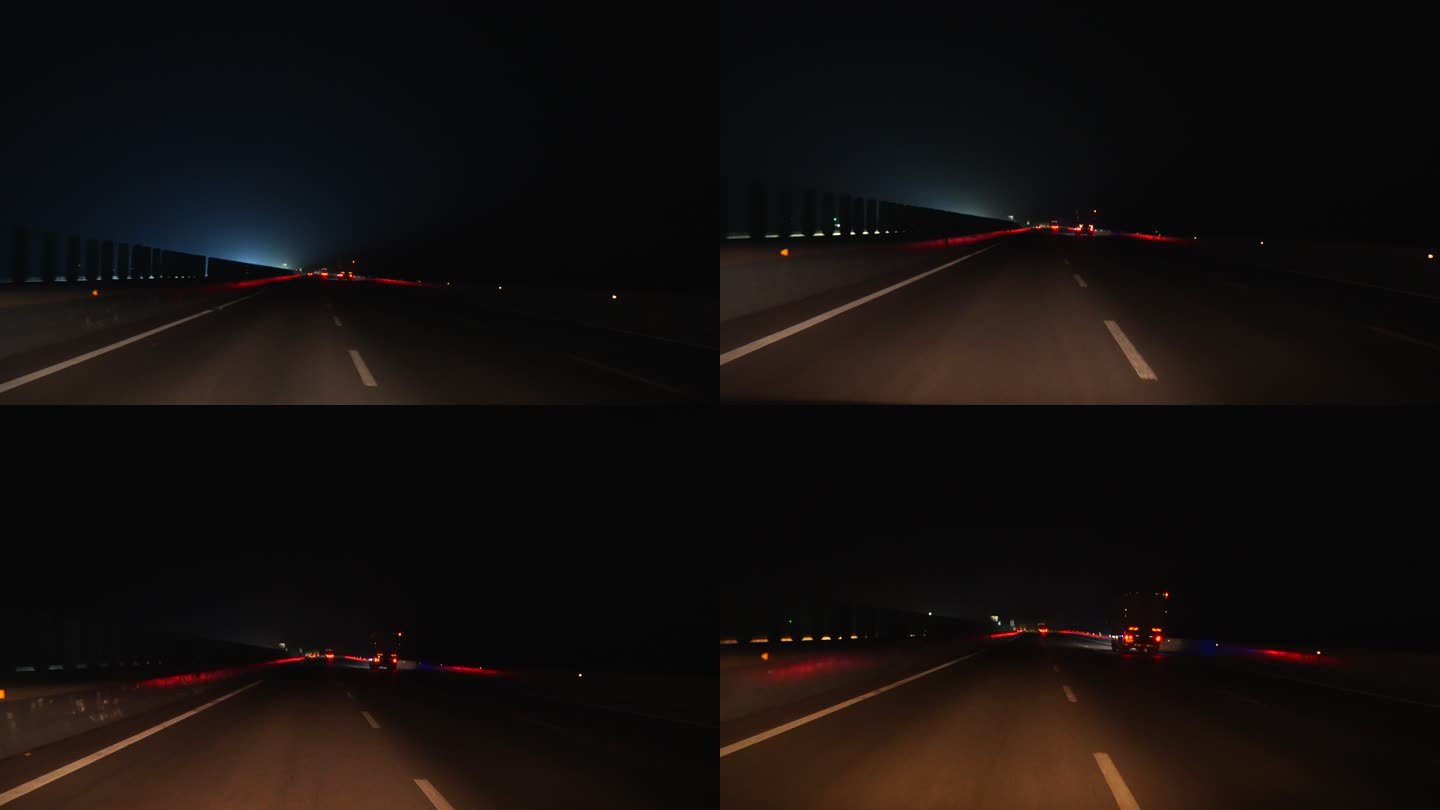 夜间高速行路