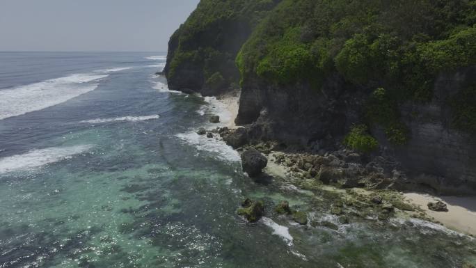 HDR印尼巴厘岛Melasti海滩风光