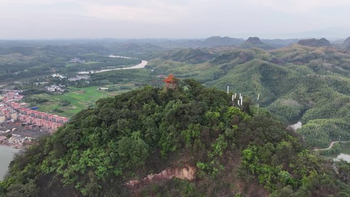 航拍瓦窖，铁岭寨