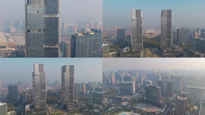 郑州 绿地中心 双子塔 CBD 天空之城