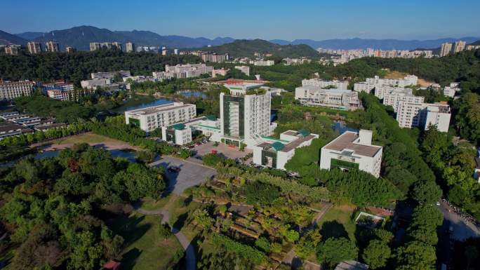 航拍福建农林大学