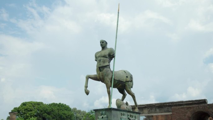 半人马雕像，庞贝，意大利