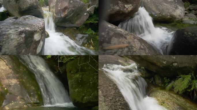 高山流水溪流山泉