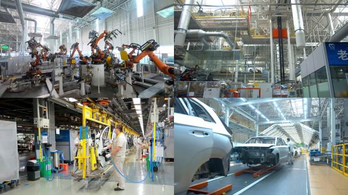 汽车生产智能制造生产线汽车生产