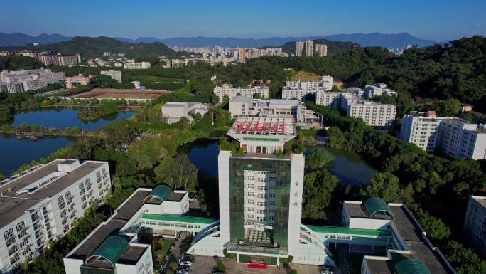 航拍福建农林大学