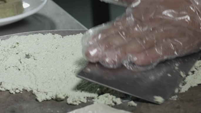 美食豆腐沫炸烧麦豆腐丸子
