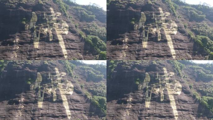 容县都峤山大佛字都峤山风景区容县风光