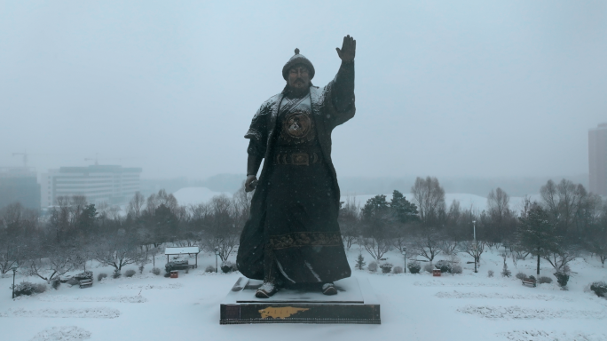 成吉思汗巨型雕像
