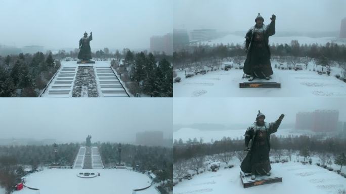 成吉思汗巨型雕像