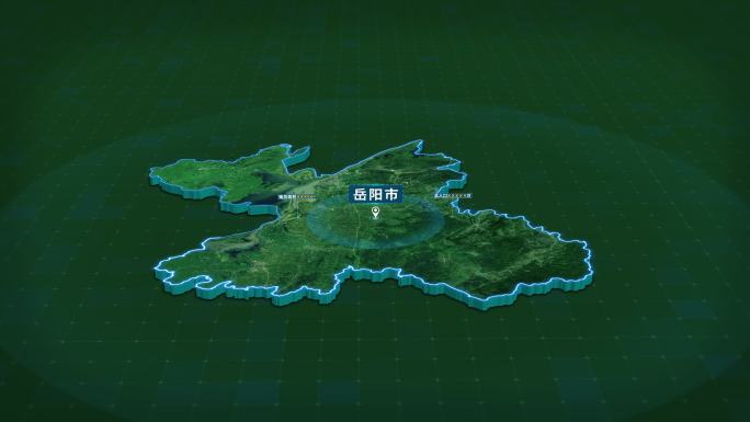 湖南省岳阳市面积人口信息区位地图展示