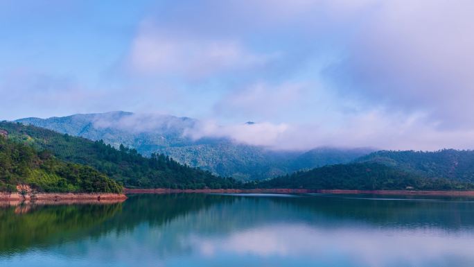 惠东白盆珠水库延时-4K