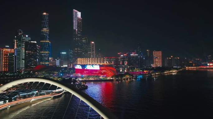 广州城市夜景 广州城市 广州美景