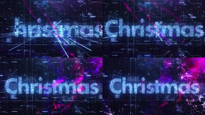 圣诞快乐背景视频背景动画快乐圣诞快乐
