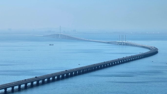 胶州湾跨海大桥长焦