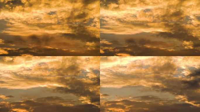 太阳穿过云层的视频霞光满天