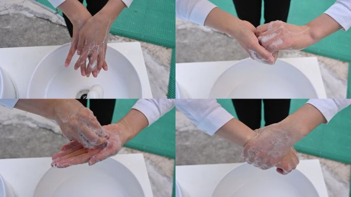 【4K】七步洗手法洗手步骤