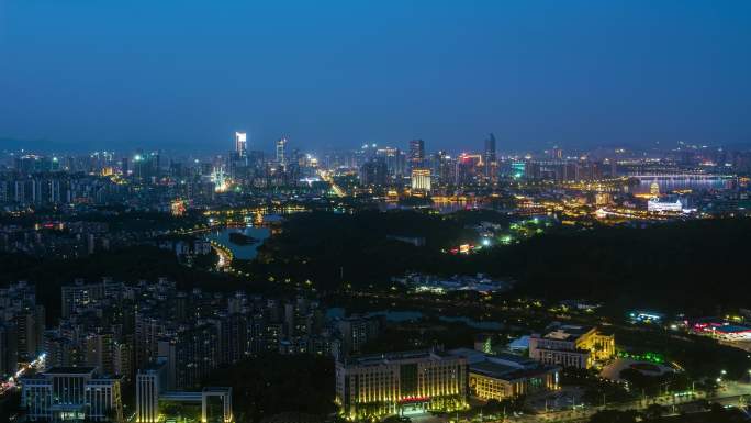 惠州惠城区夜景延时--4K--30P