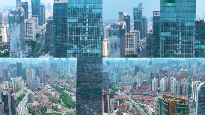 上海市静安区延安西路会德丰国际广场高楼大