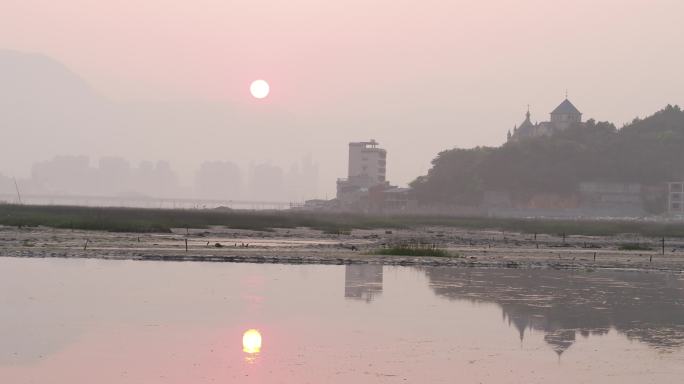 福建省宁德市三都澳风景区国家地质公园航拍