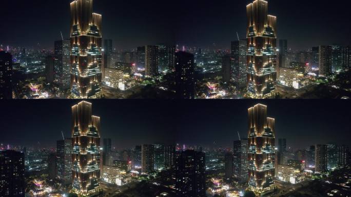 云科技大厦夜景