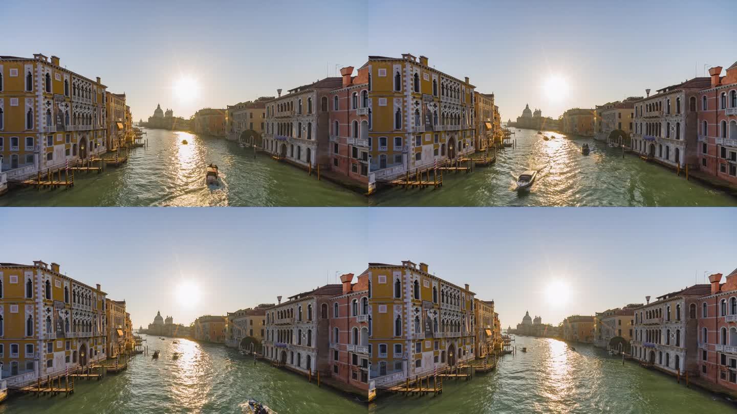 威尼斯共振:运河边的生活在威尼斯的心脏。意大利、欧洲。