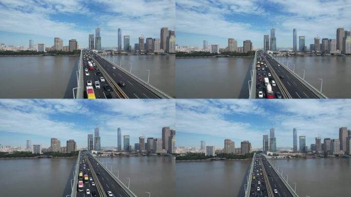 广州琶洲大桥车流