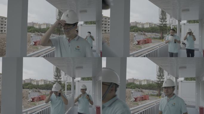 拆迁 工地 建筑 城市更新 工人