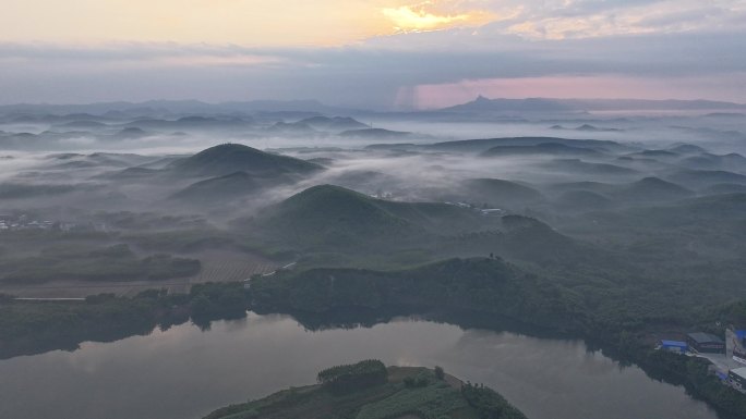 云海日出气象山河地理