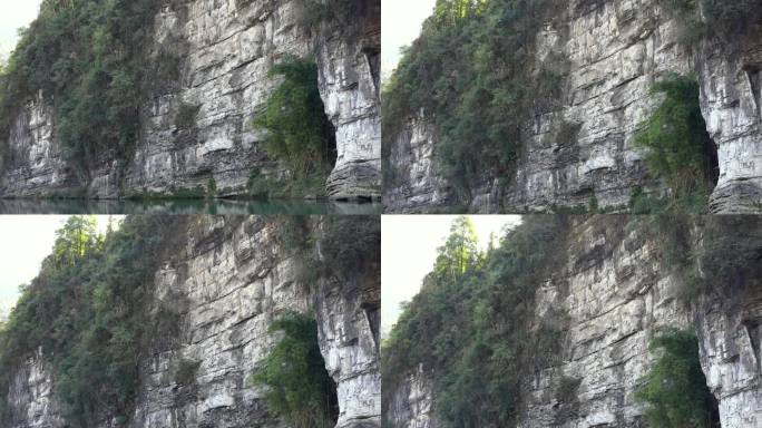 悬崖峭壁 河水