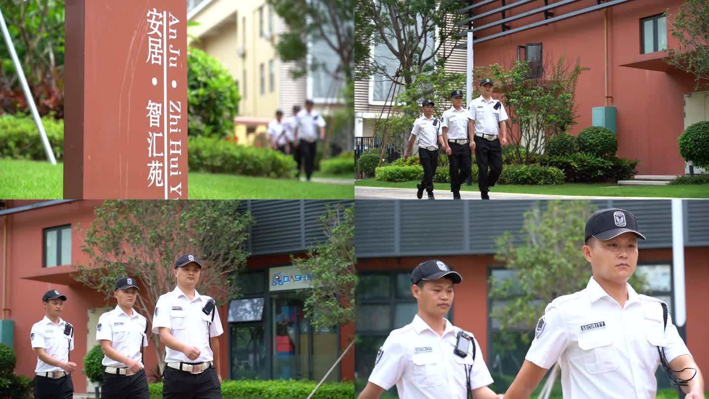 小区 保安 巡逻 环境 住宅 深圳 安全