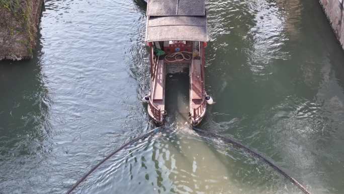 内河河道自动清扫船湖面清扫清理船