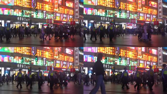 上海南京东路步行街