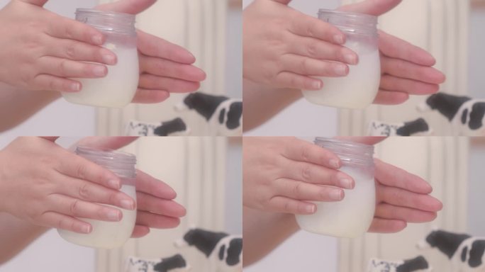 搓奶粉奶粉瓶奶瓶溶解奶粉