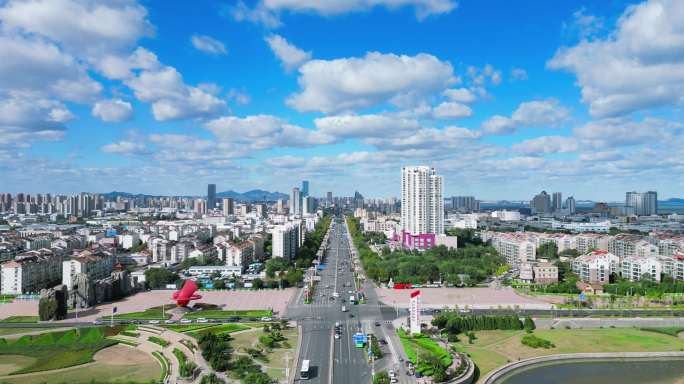 烟台开发区黄渤海新区城市大景