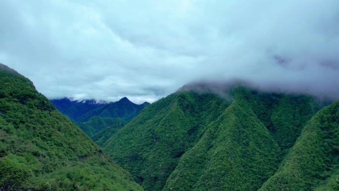 4K壮丽陕西山峰地貌航拍视频