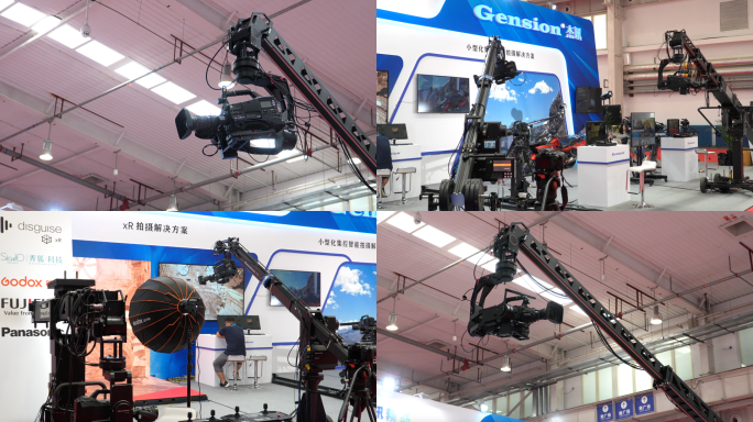 智能集控摇臂影视拍摄机器人4k