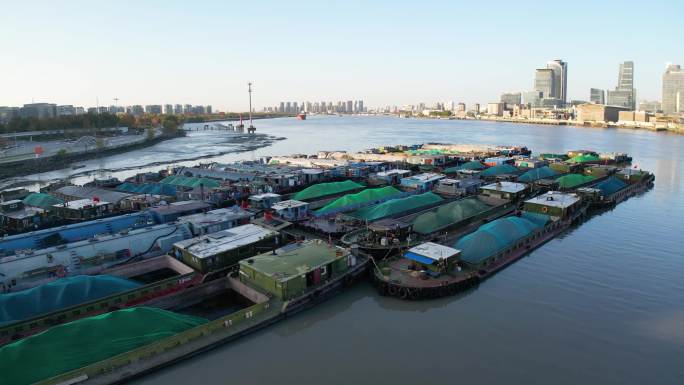 上海 货船 码头 货运航运